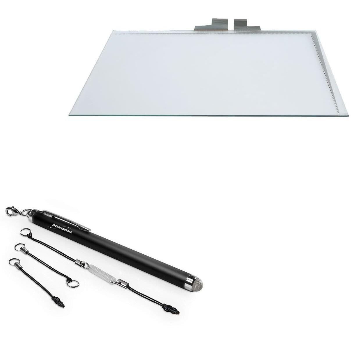 BoxWave Stylus Pen Compatible with DMC DUS-170B060A (17 in) - EverTouch Capacitive Stylus, Fiber Tip Capacitive Stylus Pen - Jet Black