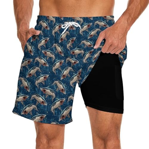 Mens 2 in 1 Bathing Suit Wine Glass Funny Compression Liner Quick Dry Swimwear Men Board Shorts Trending Trunks