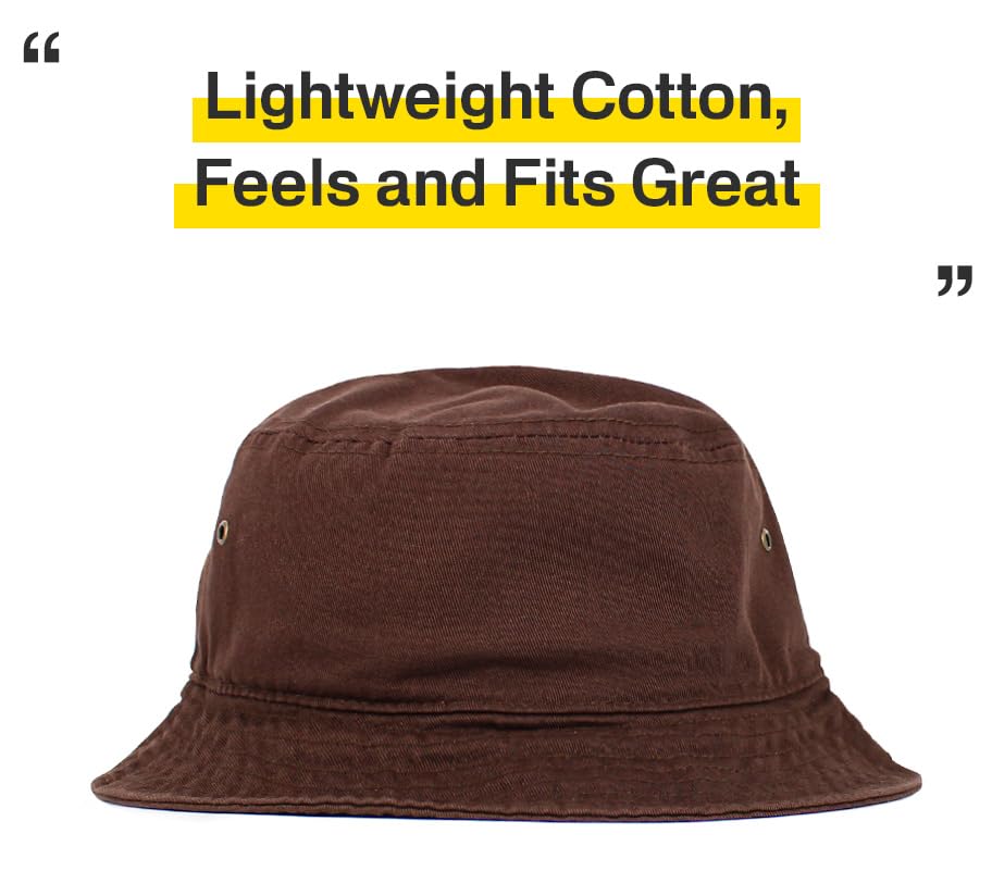 Image of KBETHOS 100% Cotton Washed Bucket Hat