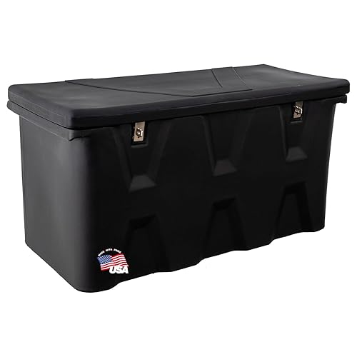 Buyers Products 1712240 Black Poly All-Purpose Storage Chest , 6.3