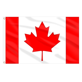 AhfuLife 加拿大国旗 3x5英尺 双面户外大旗