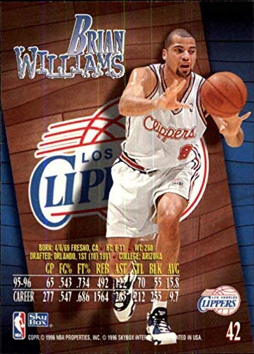 Amazon.com: 1996-97 Z-Force #42 Brian Williams NBA Basketball