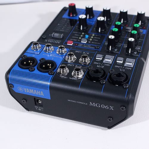 Yamaha MG06X marantzマイク付き Yamaha MG06X Mixing Console - Dagna Music