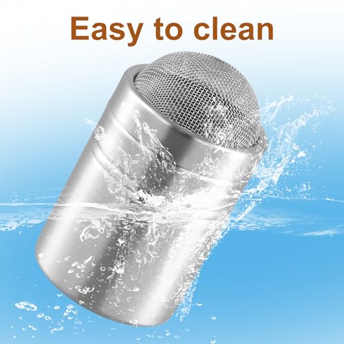 Volumoon Flour Shaker, Stainless Steel Chocolate Powder Shaker, Seasoning Spice Shaker Condiment Dispenser - Image 4
