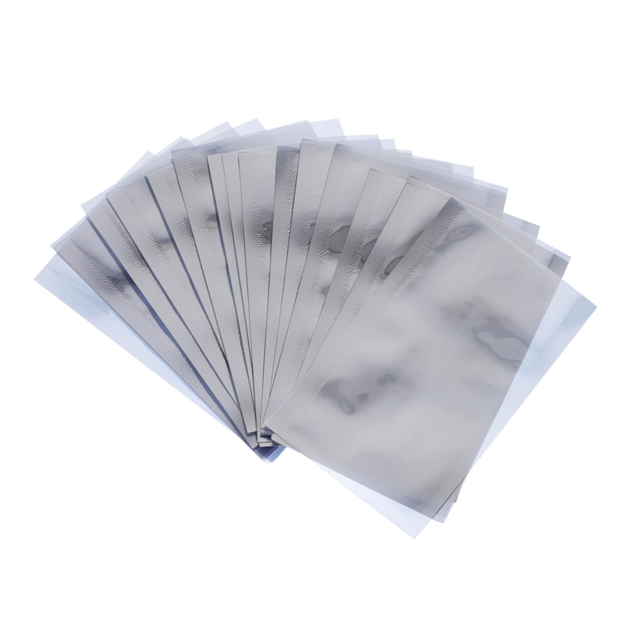 DINHEAROM 200Pcs Static Shielding Bags Self Sealing Static Chip Bags for Electronics Protection Translucent Multiple Design