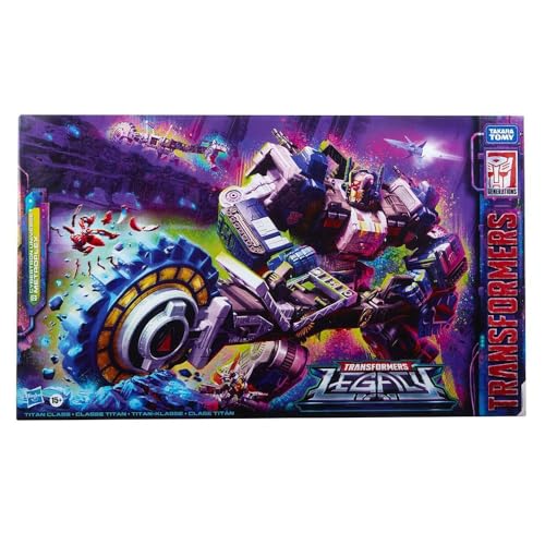 Transformers Toys Generations Legacy Series Titan Cybertron Universe Metroplex Action Figure - Ages 15 and Up 22-inch