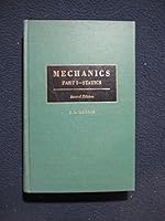 Mechanics, Second Edition Part I Statics B009NO0WM0 Book Cover