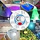 Idealife 20-LED Poolbeleuchtung Unterwasser Licht, Magnetisch Wiederaufladbar Voll wasserdichte Teichbeleuchtung mit Gepaart RF Fernbedienung Q-Pad Großer Magnet Saugnäpfe für Aquarium Spa Whirlpool