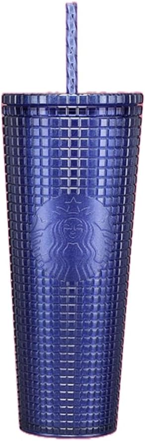 Cobalt Grid Cold Cup (24 oz)