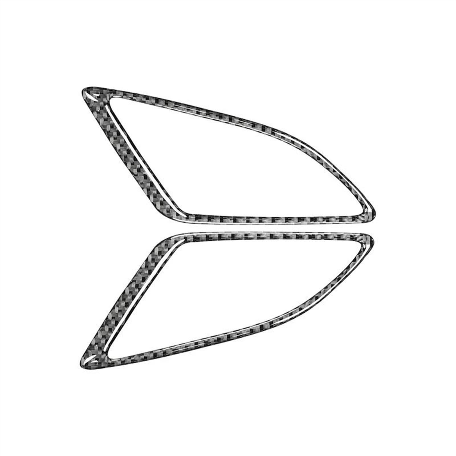 Car Interior Accessories Instrument Panel Air Conditioning Outlet Frame Sticker for Mazda 3 Axela 2014-2018 Anti-dust