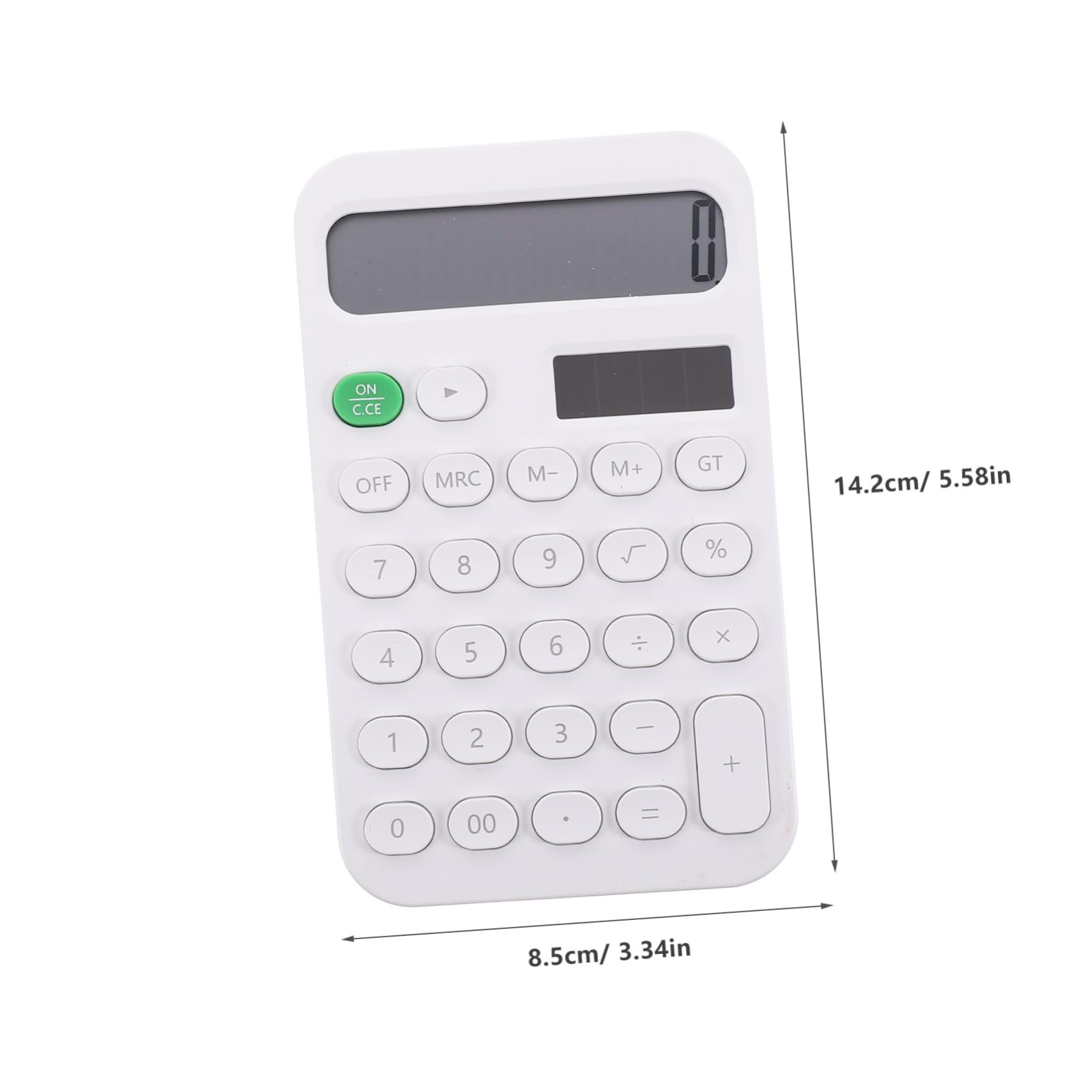 KALLORY Portable LCD Display Calculator for Students and Professionals Compact Design for Use and Lightweight Pocket Calculator