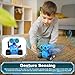 Hamourd Robot Toys for Boys Girls, Emo Robot with Walkie-Talkie Function, Gesture Sensing, Flexible Head & Arms, Programming Motion, Dance Moves, Music, Multi-Mode LED Eye, Toys for Ages