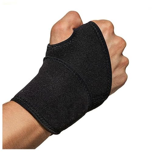 Wrist and Hand Brace Support, Carpal Tunnel Splint, Arthritis Sprain Stabiliser Straps, 1 Pack (1)