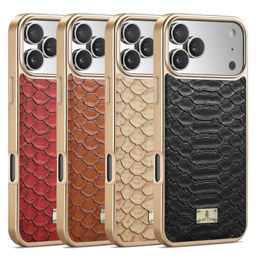 Étui compatible avec iPhone 17 Pro Max rigide rouge