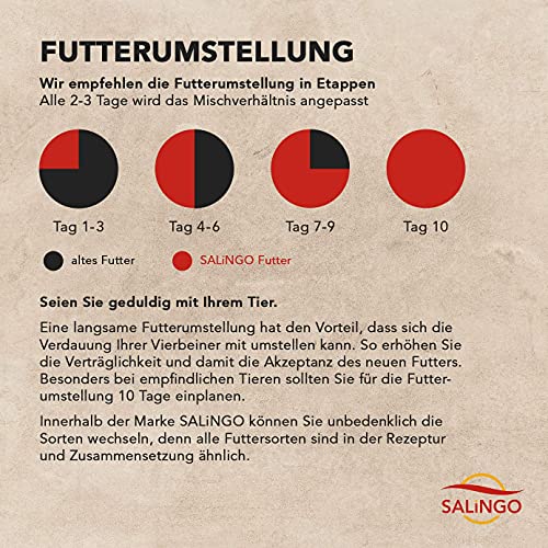 SALiNGO Premium Hundefutter nass Känguru mit Pastinake | getreidefrei | hypoallergen | Single Protein | Hunde Nassfutter 6 x 400g
