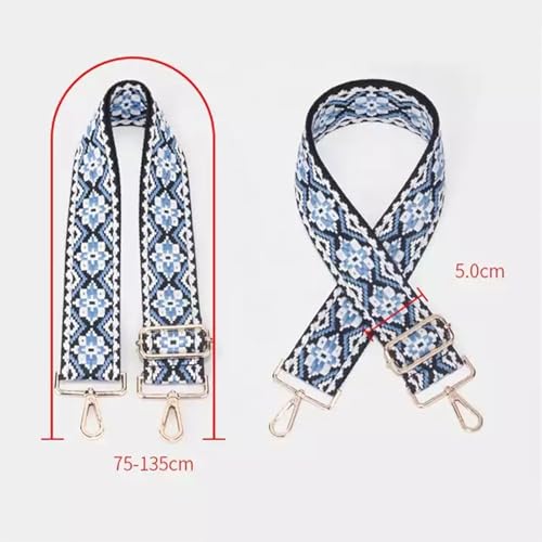 Image of Purse Strap Replacement Crossbody Wide Shoulder Strap Adjustable Guitar Handbag Belts Straps for Women