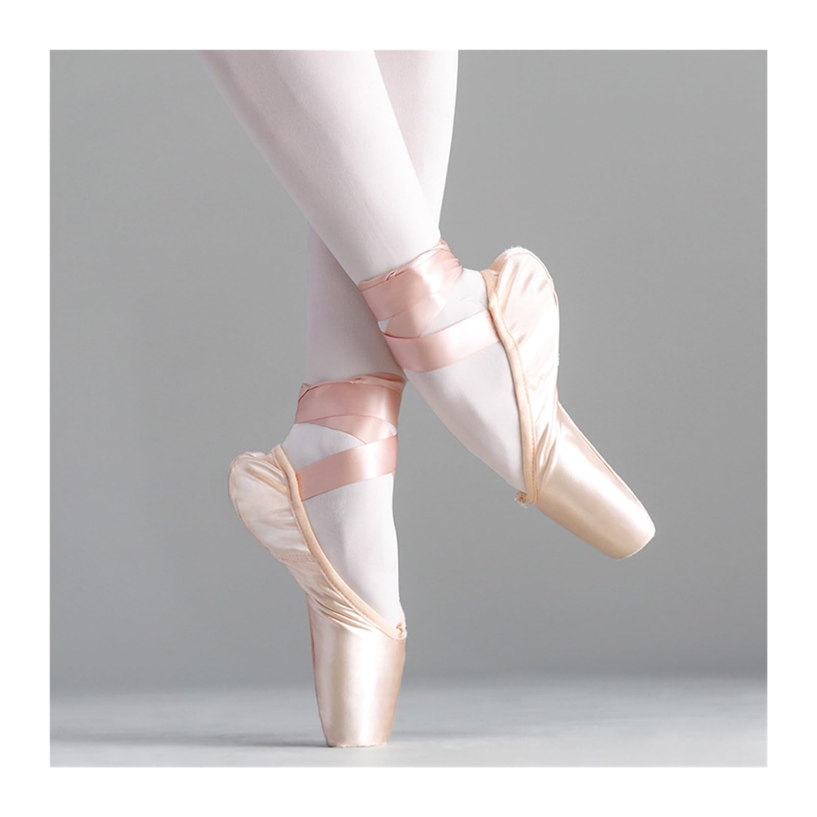 Scarpe da Ballo Donna Ballerina Scarpe da Punta for Danza Classica Scarpe da Balletto Professionali in Raso da Donna Rosa for Ballare