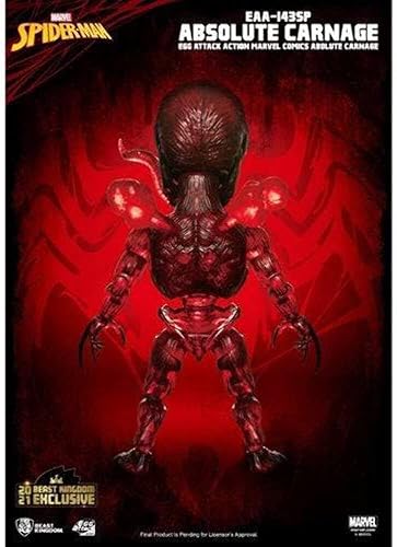 Miniatura 3 de Beast Kingdom Marvel Comics: Absolute Carnage EAA-143SP Egg Attack - Figura de acción de edición especial, multicolor