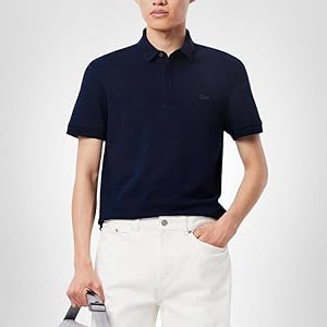 Lacoste Men's Stretch Cotton Paris Polo