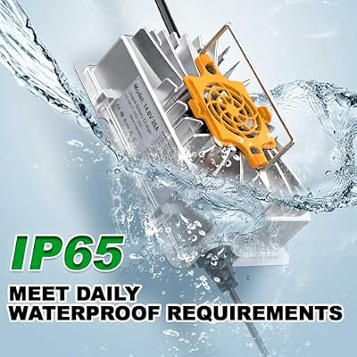 14.6V 20A Lithium Battery Charger for 12V (12.8V) LiFePO4 Battery, IP65 Waterproof