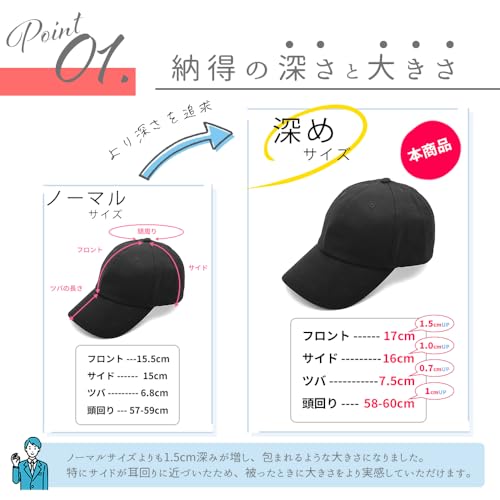 FRUITOFTHELOOM（フルーツオブザルーム）『深めキャップ』