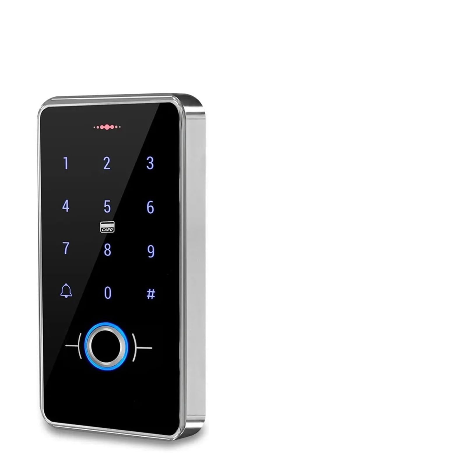Smart Lock, IP68 Waterproof Door Access Control System Biometrics RFID Keypad + Power Supply + 180KG Electric Magnetic Strike Locks for Home for Front Door(Kit3 (Strike Lock))