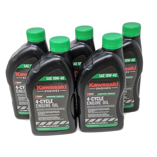Genuine Kawasaki K-Tech 10W-40 Engine Oil
