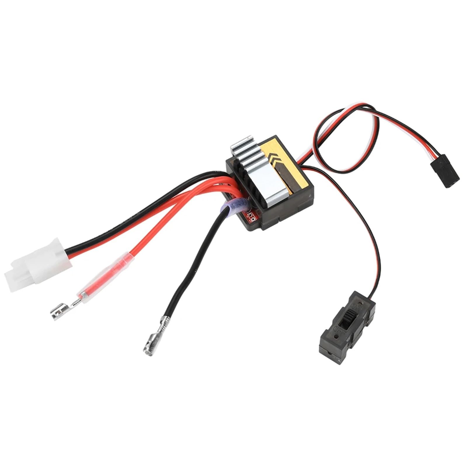 Per 1/10 320A Regolatore Elettronico Bidirezionale Universale Regolabile Elettrico Spazzolato 2S Con Parti Automobili RC Dissipazione Calore Metallo Freno ESC RC