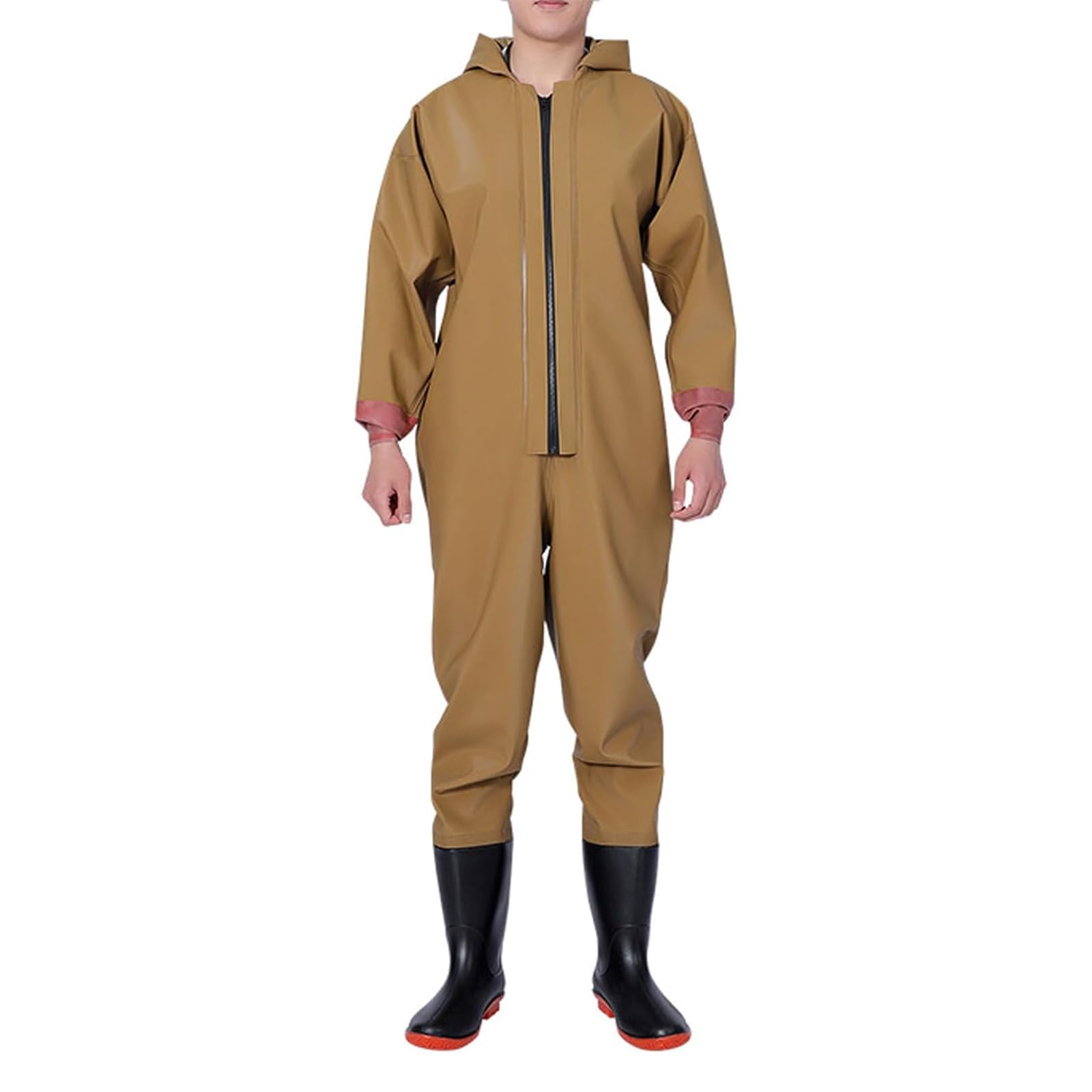 Wader da Pesca Impermeabili e Traspiranti, Modello Integrale Unisex, Adatti per Pesca A Mosca, Pesca al Colpo, Pesca in Mare, Agricoltura e Caccia.