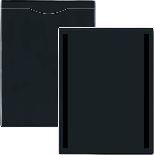 Vista 5 de StoreSMART FJ85SSTCM-5 - Chaquetas de plástico para archivar - Magnéticas - Transparente 5 unidades - Lado corto abierto - FJ85SSTCM-5 Claro