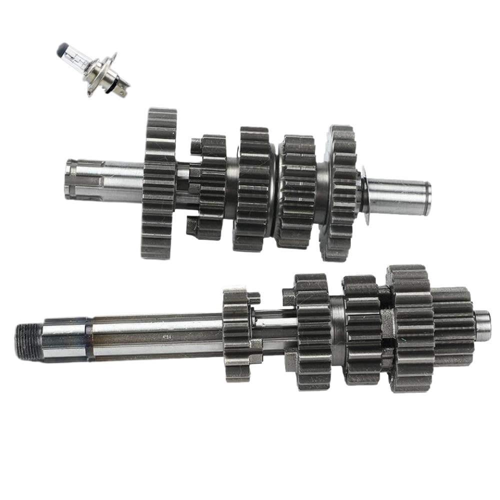 Transmission Gear Box Main Counter Shaft Kit Compatible con 190cc Motor Horizontal Dirt Pit Bikes ATV Quad y Similar