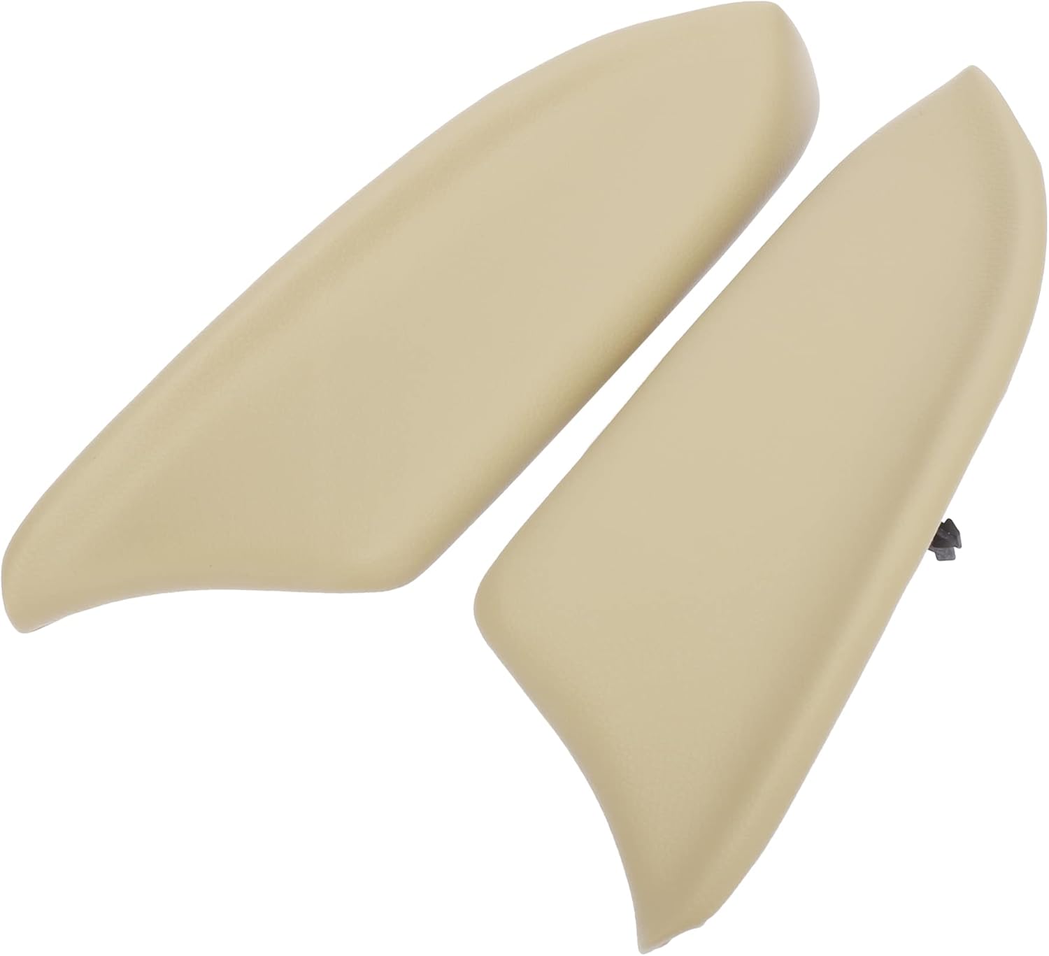 X AUTOHAUX 1 Pair Car Front Door Panels Armrest Lid Pad Handle Cover Black for Honda Accord 2008-2012