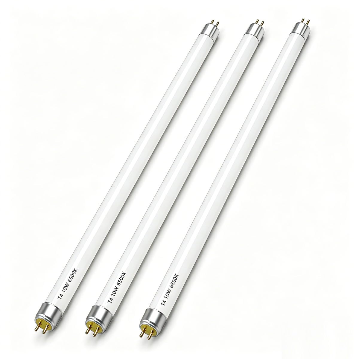 MouMouPurr T4 10W Fluorescent Tube Lamps, 352mm, Cold White 6500K