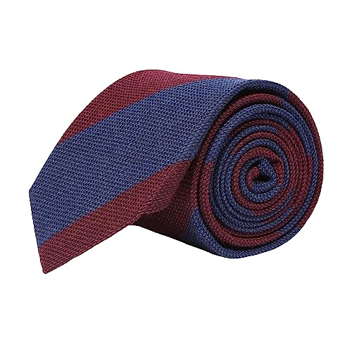 Image of Oliver Wicks Italian Grenadine Tie - 100% Silk, Hand-Finished & Tipped, Made in Italy, Small-Batch Men's Accessory