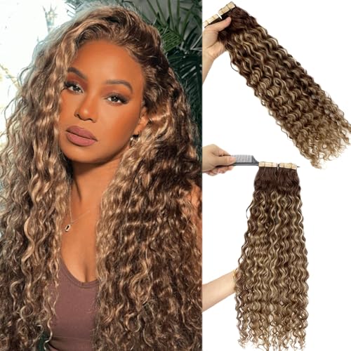 Curly Water Wave Hair Extensions 20