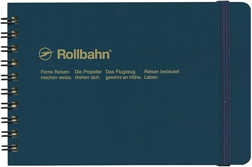 Miniatura 1 de Delfonics Rollbahn - Cuadernos horizontales en espiral 7 pulgadas x 4 pulgadas (verde oscuro)
