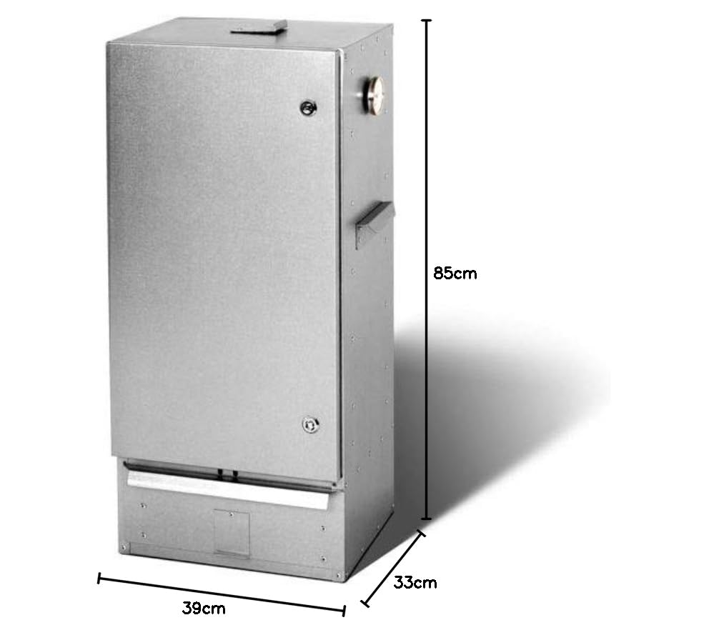 Supporto Per Affumicatore Smoki In Acciaio Inox: Base Goffrata Con Porta Accessori Per Affumicatura - 4
