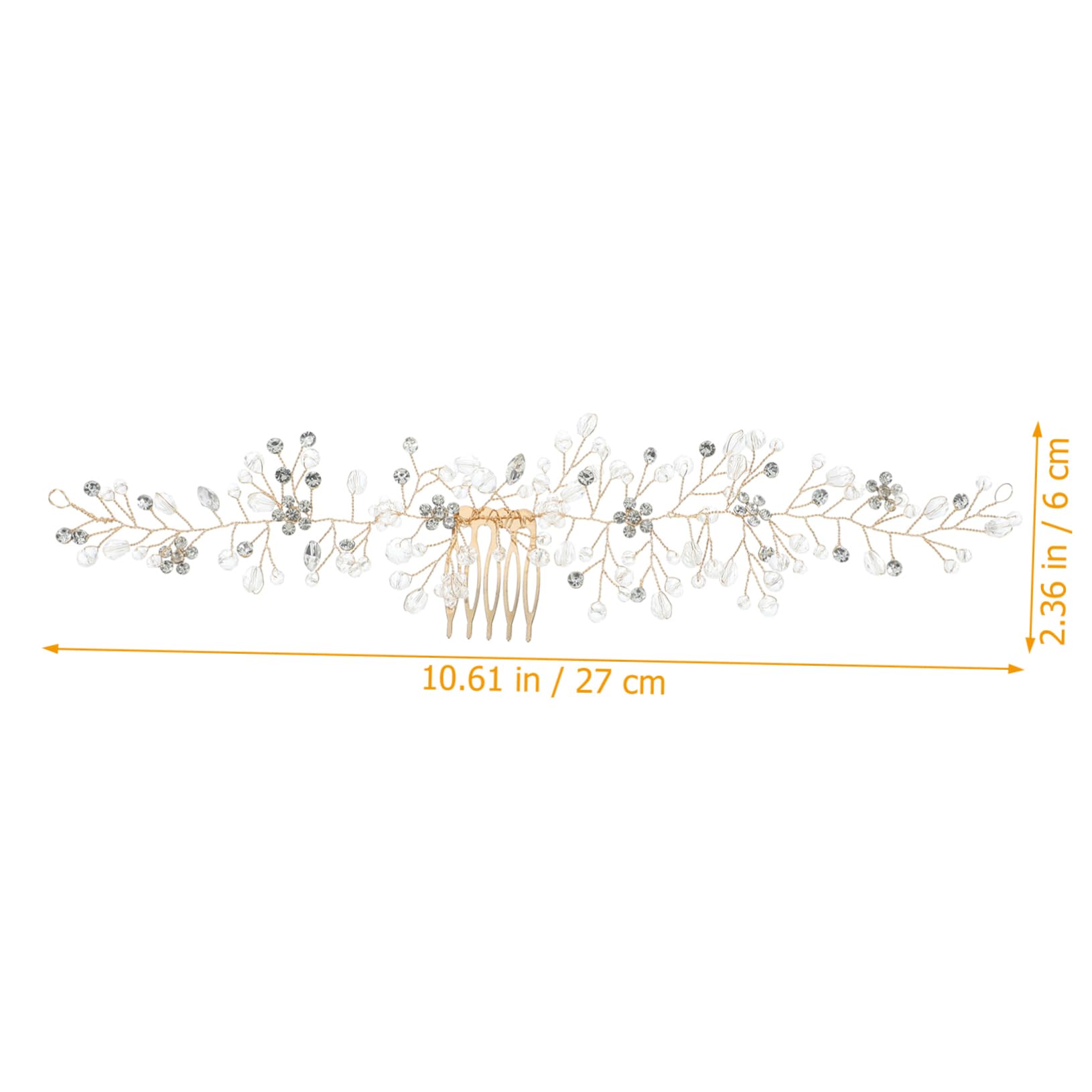 Baluue 3stücke Braut Haarschmuck Mit Strass Handgefertigte Haarvine Für Hochzeiten Kopfbedeckung Mit Kamm Für Braut Hochzeitsfeier Und Besondere Anlässe