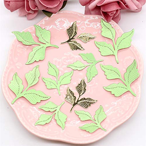 KSCRAFT Elegant Leaves Foliage Metal Cutting Dies Stencils for DIY Scrapbooking/Photo Album Decorative Embossing DIY Paper Cards - Thumbnail 2