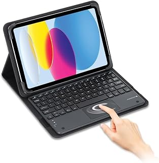 Neopack Universal Keyboard Folio Case | Protective Cover with Detachable Bluetooth Keyboard & Trackpad Compatible with All Price In India
