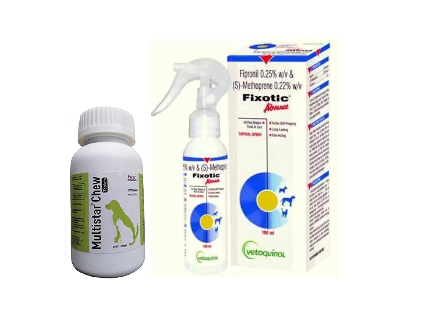 See full amazon price history chart for BULLYPET Multistar chew Tablets with |10 Vitamins |8 Amino acids |Heathy|Active|Playful pet 30 Tablets with Fixotic Advance Anti-Tick & Flea Spray 100ml BULLYPET Multistar chew Tablets with |10 Vitamins |8 Amino acids |Heathy|Active|Playful pet 30 Tablets with Fixotic Advance Anti-Tick & Flea Spray 100ml (B0D3DW4NKC) Amazon Price History, Amazon Price Tracker