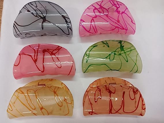 Unique Style Hair clow for girls and women pack of 12(multicolor)