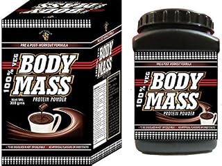 100% Natural Ayurvedic Body Mass Protein Powder For Pre & Post Workout | Vegetarian, No Artificial Flavour (300Gm) (Pack Of 1)