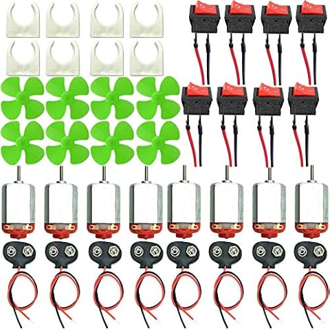 RUNCCI-YUN 40pcs Mini Motor Kit Cover