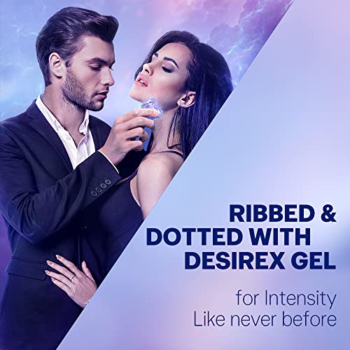 Durex Intense Condoms for her - 10 Count | Dotted and Ribbed condom with Desirex gel - Image 3