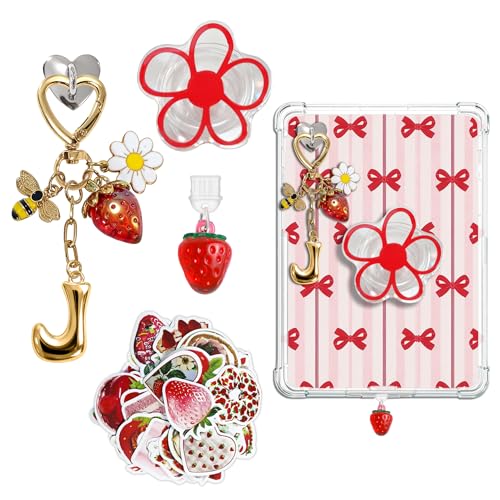 JINGSEN Kindle�p���킢���`���[���Z�b�g�A�_�X�g�v���O�`���[���^�C�vC/USB C�A�t�b�N�t���X�g���x���[�L�[�`�F�[���AKindle/�d�q���Ѓ��[�_�[/�d�b�Ή��`���[��(���b�h�X�g���x���[J)