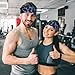 Palm Tree Summer Tropical Navy Blue Women Fashion Sweat Bands - Sweatbands for Men - Sports Headbands for Women Workout - Athletic Headbands for Mens Boy Girts Bandana