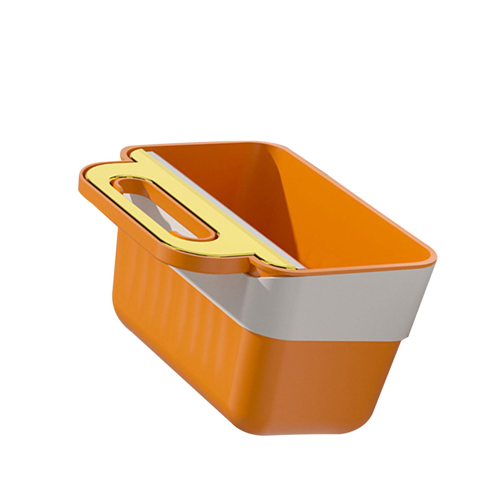 Tsophreniq Wall Mounted Rubbish Bin Trash Detachable Scraper for Modern Adults and Individuals Wastebaskets Holders Kitchen Composts