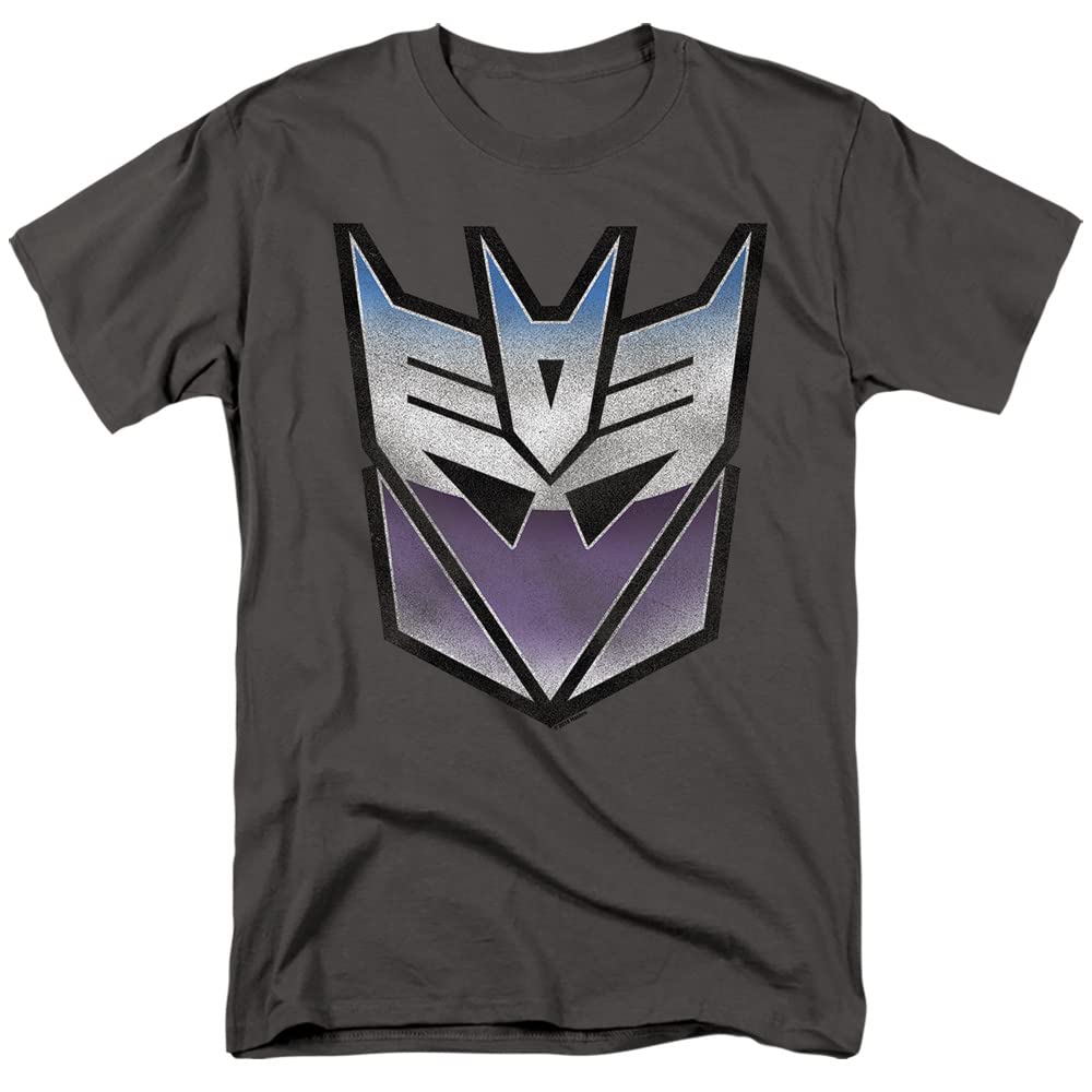Popfunk Classic Transformers Vintage Decepticon Logo Unisex Adult T Shirt