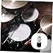 Toyvian 3pcs Professional Jazz Drum Hi-hat Clutch Durable Cymbal Clutch Accessory for Easy Installation and Enhanced Performance Drum Kits